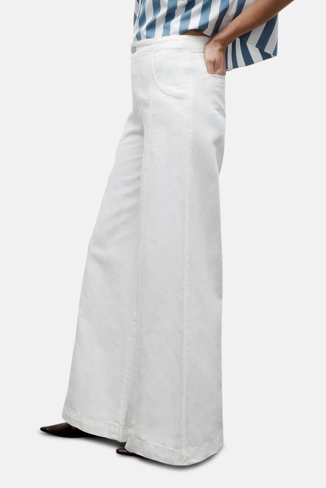 Dancing in the Dark Jean in White