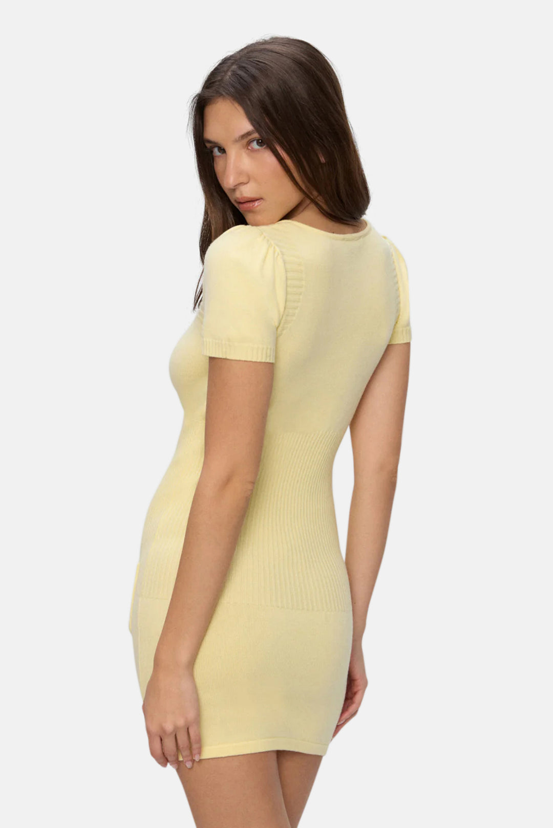 Daphne Knit Mini Dress Morning Light