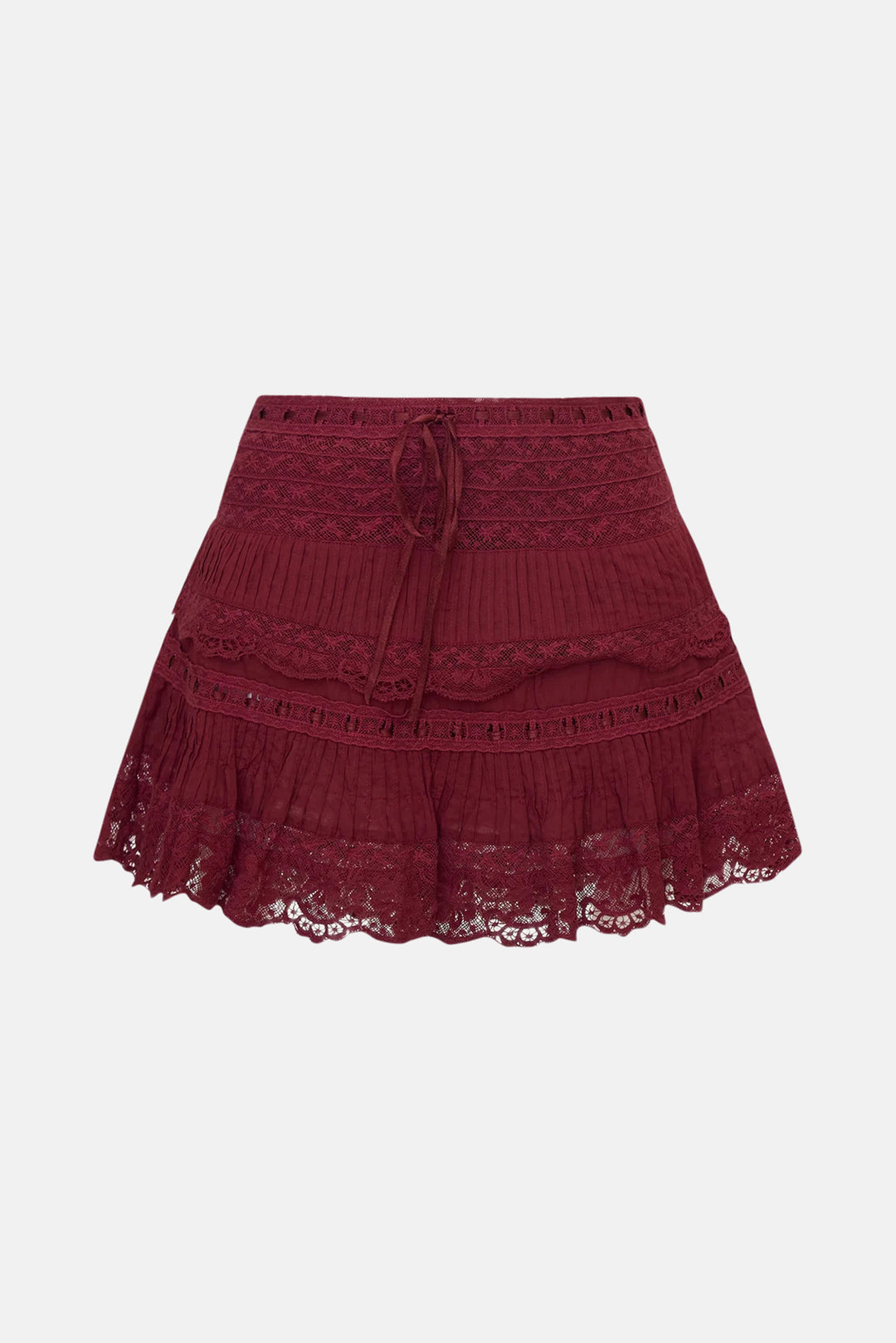 Delphie Skirt Spiced Berry