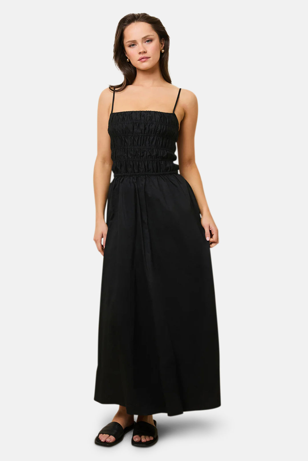 Delta Midi Dress Noir