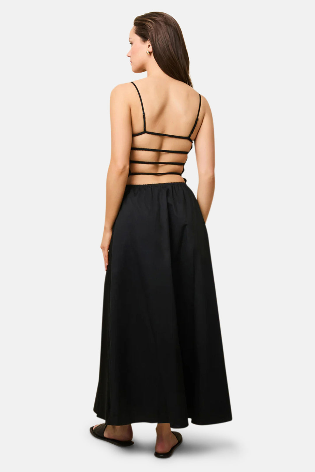 Delta Midi Dress Noir