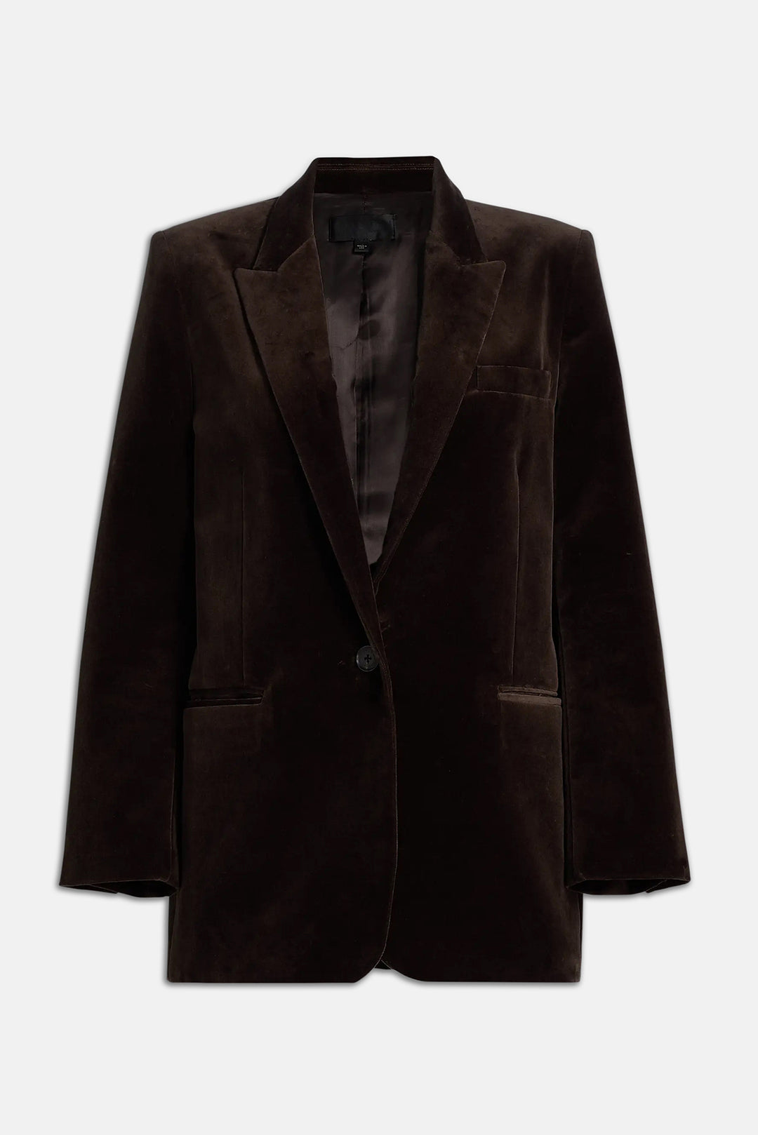 Diane Velvet Blazer Espresso