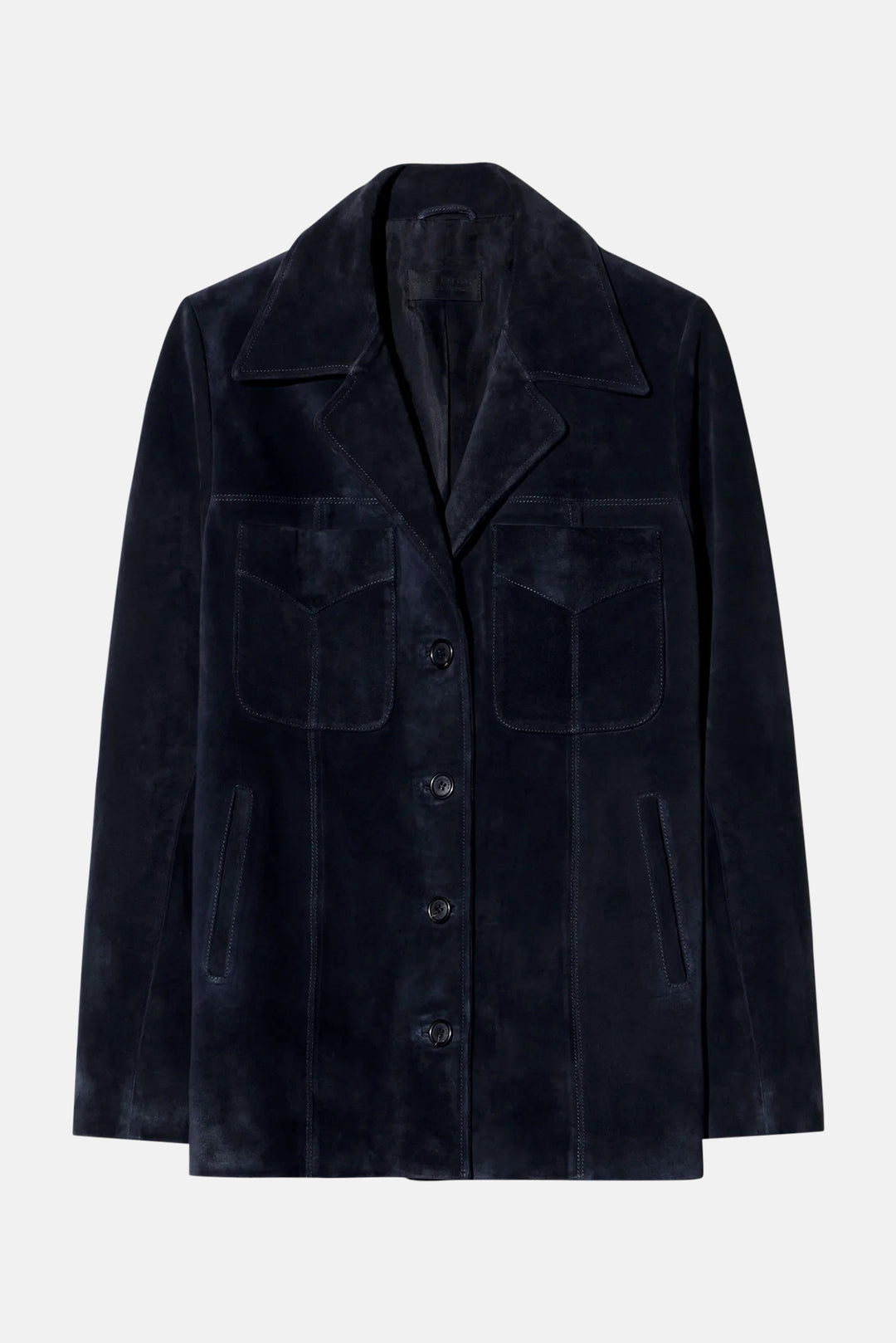 Dominic Suede Jacket Midnight