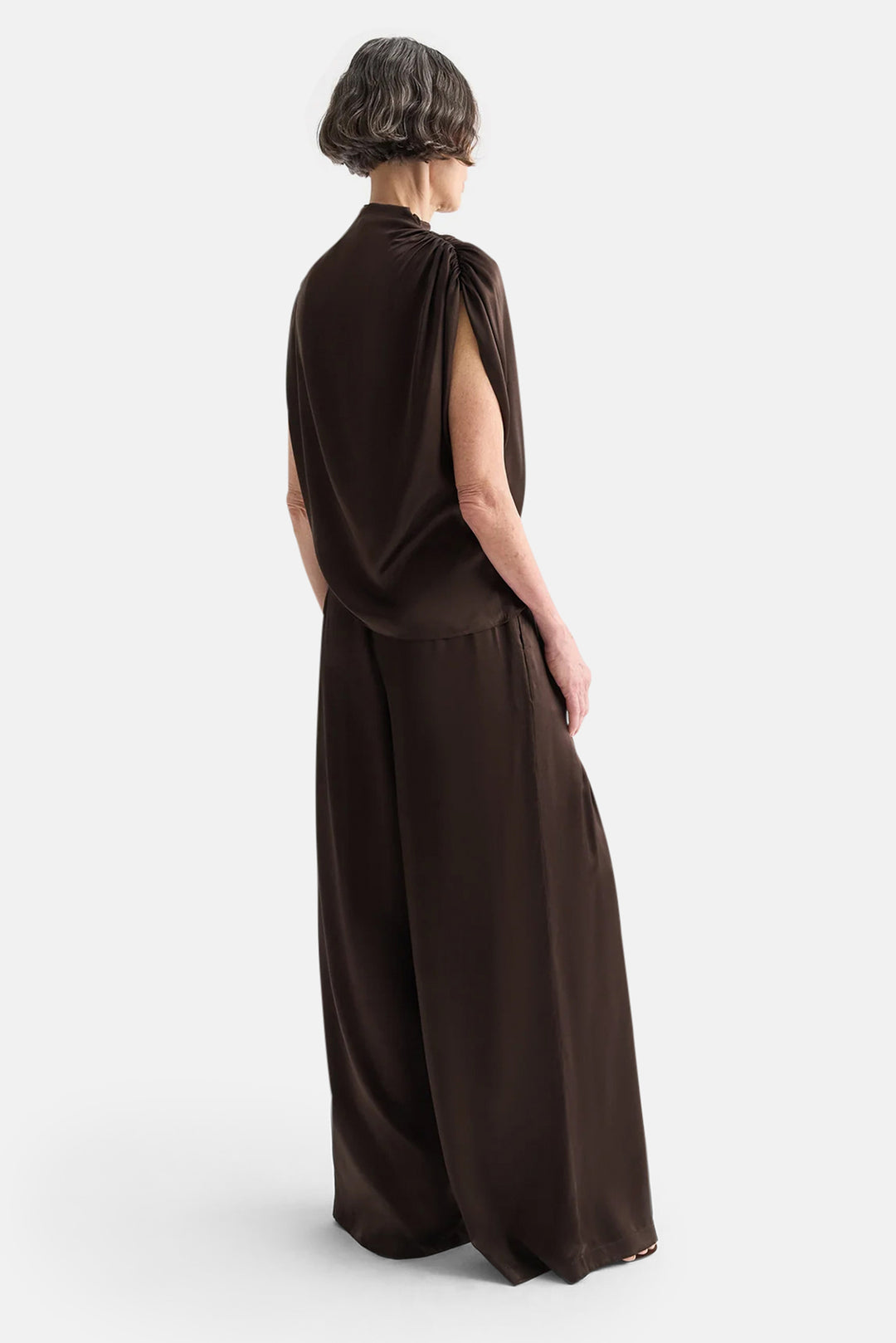 Drew Pant in Silk Delicioso