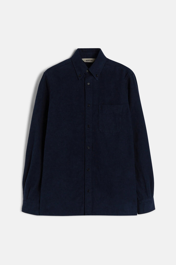 Drops Cotton Twill Shirt Navy