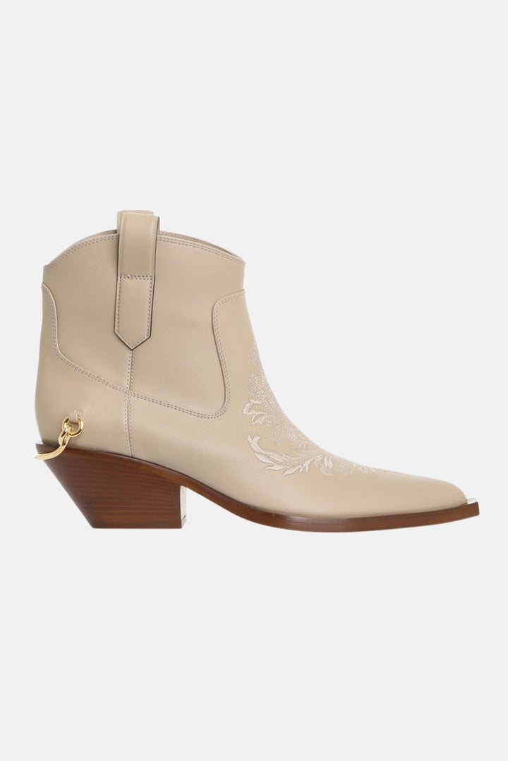 Duncan Low Boots Bone