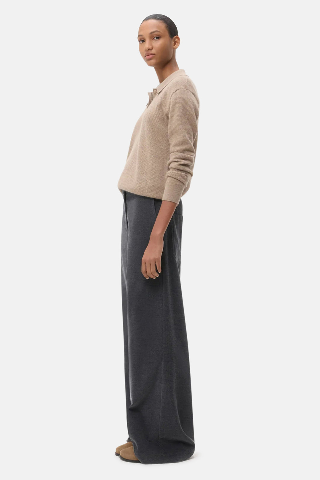 Dylan Corduroy Pant Charcoal Heather Grey