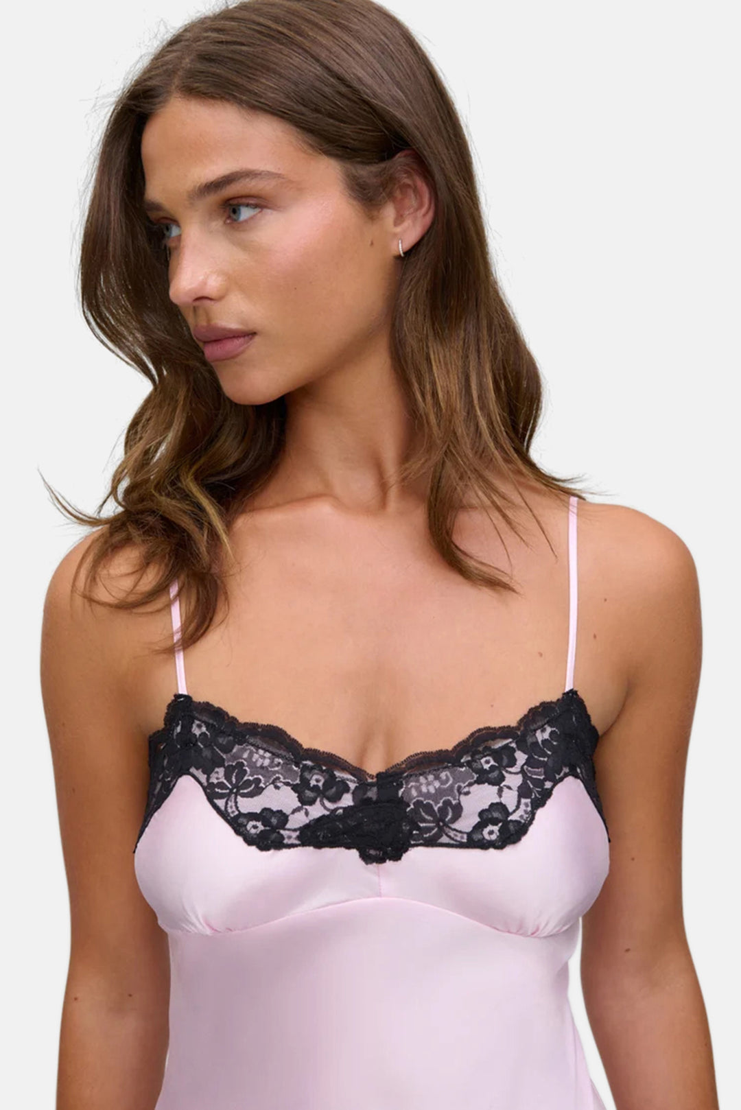 Liz Silk Mini Dress Ballerina