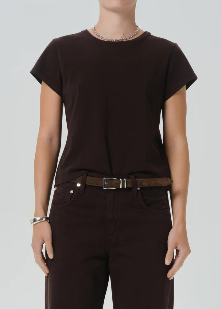 Kai Baby Tee In Chocolate