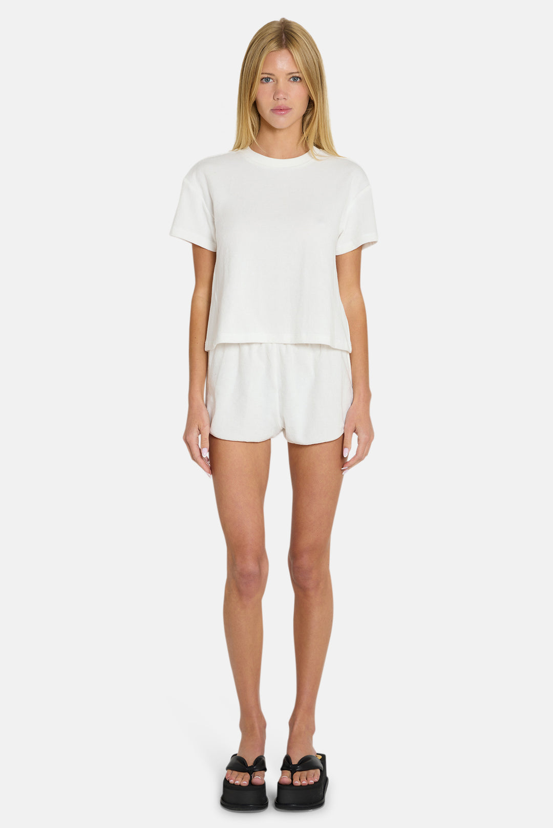Nova Terry Tee White