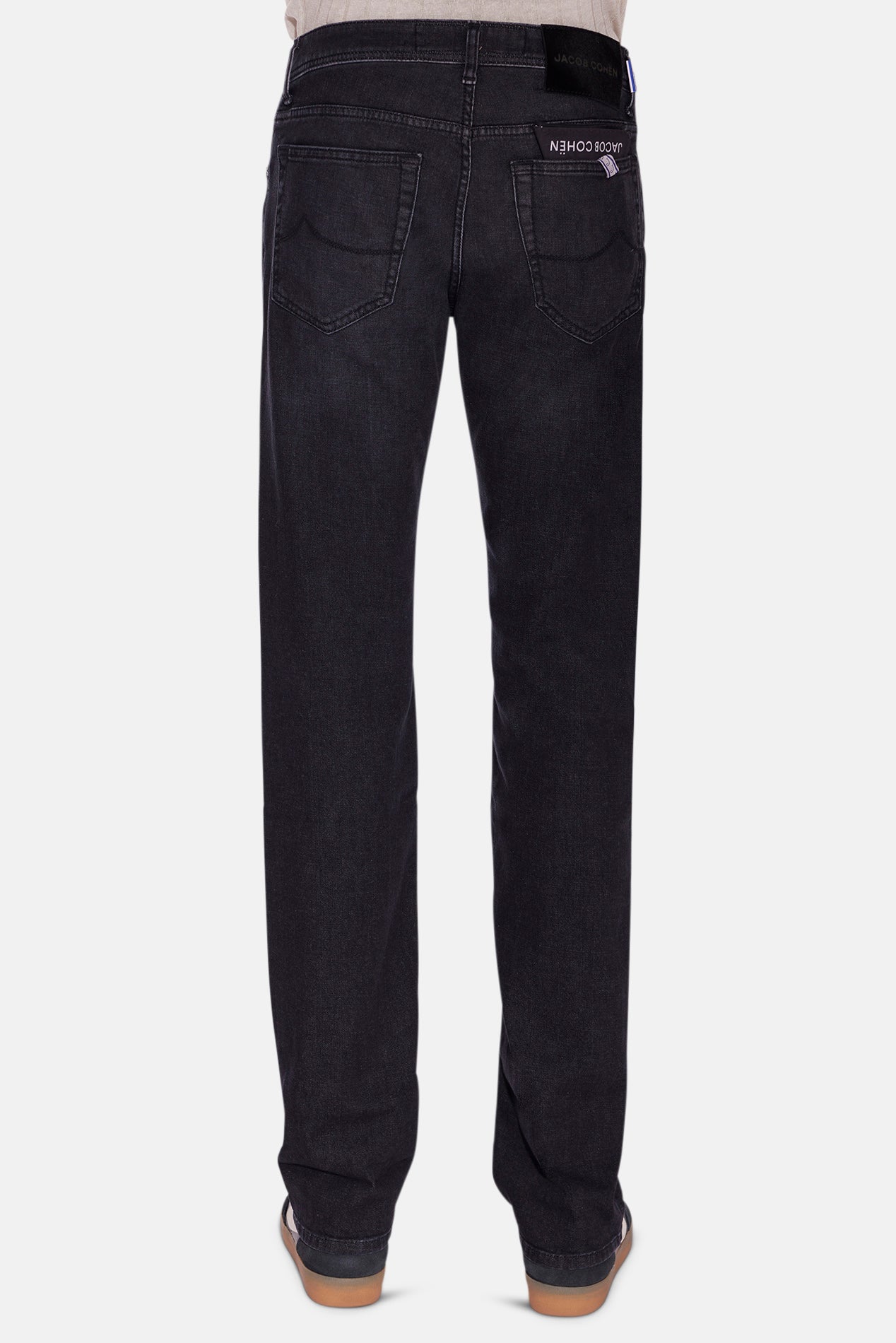 Jacob Cohen EDUARD 9 OZ Straight-leg Faded Black – blueandcream