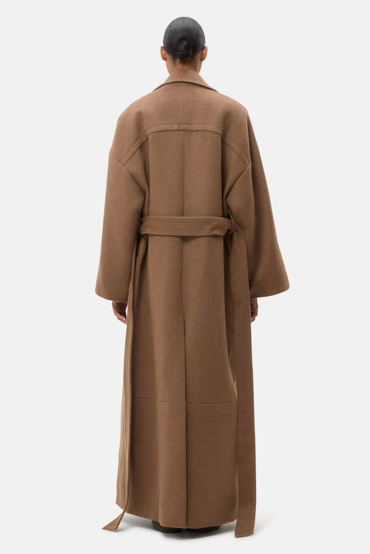 EM Cashmere Coat Kelp