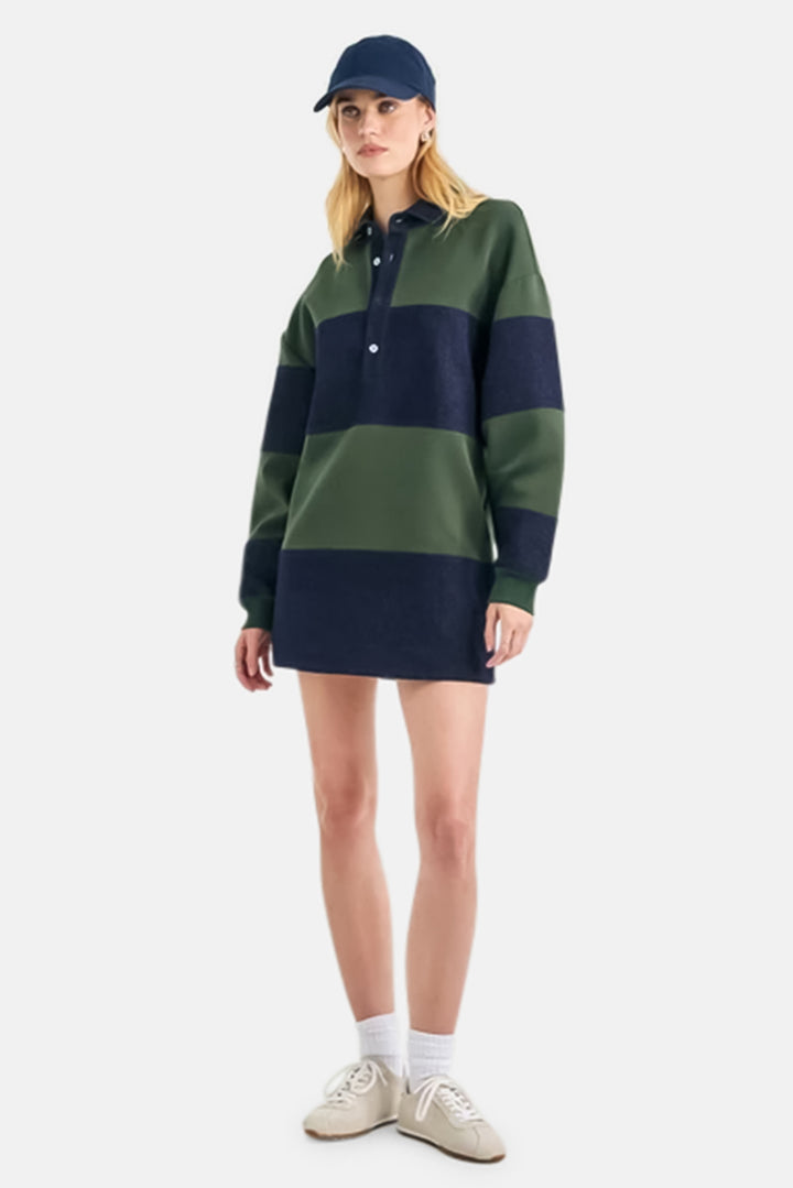 Elaria Tunic in Evergreen/Atlantic