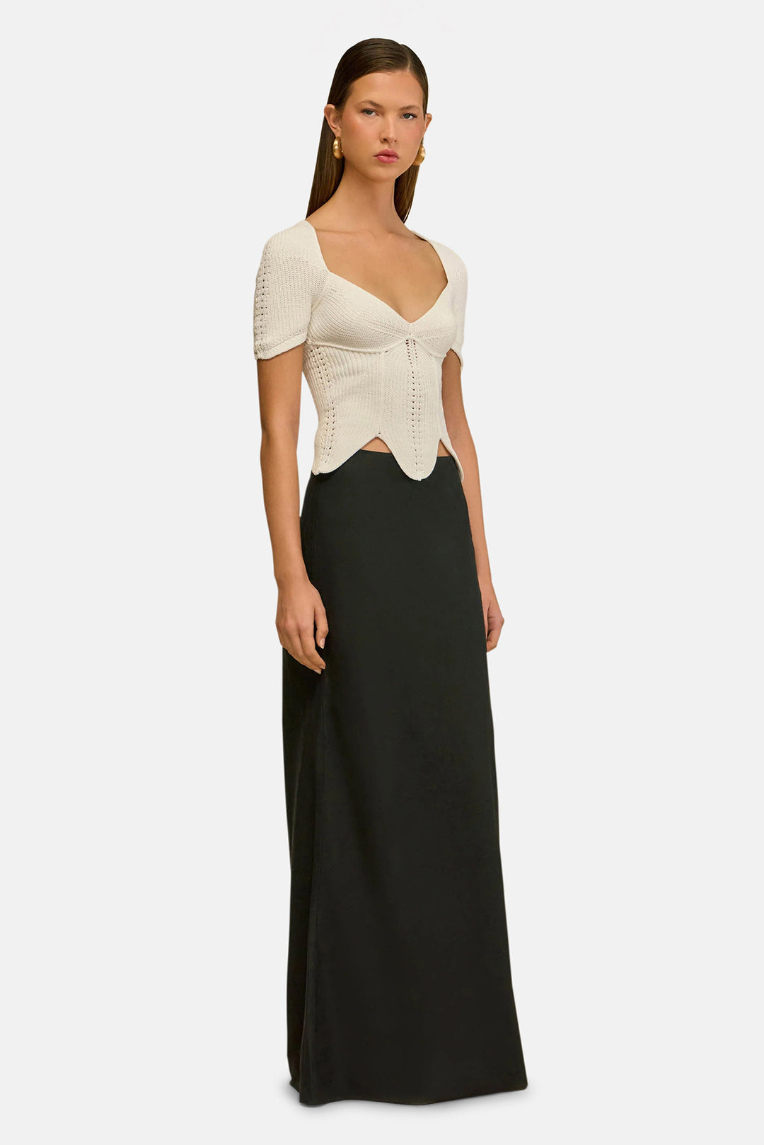 Eliza Top Off White