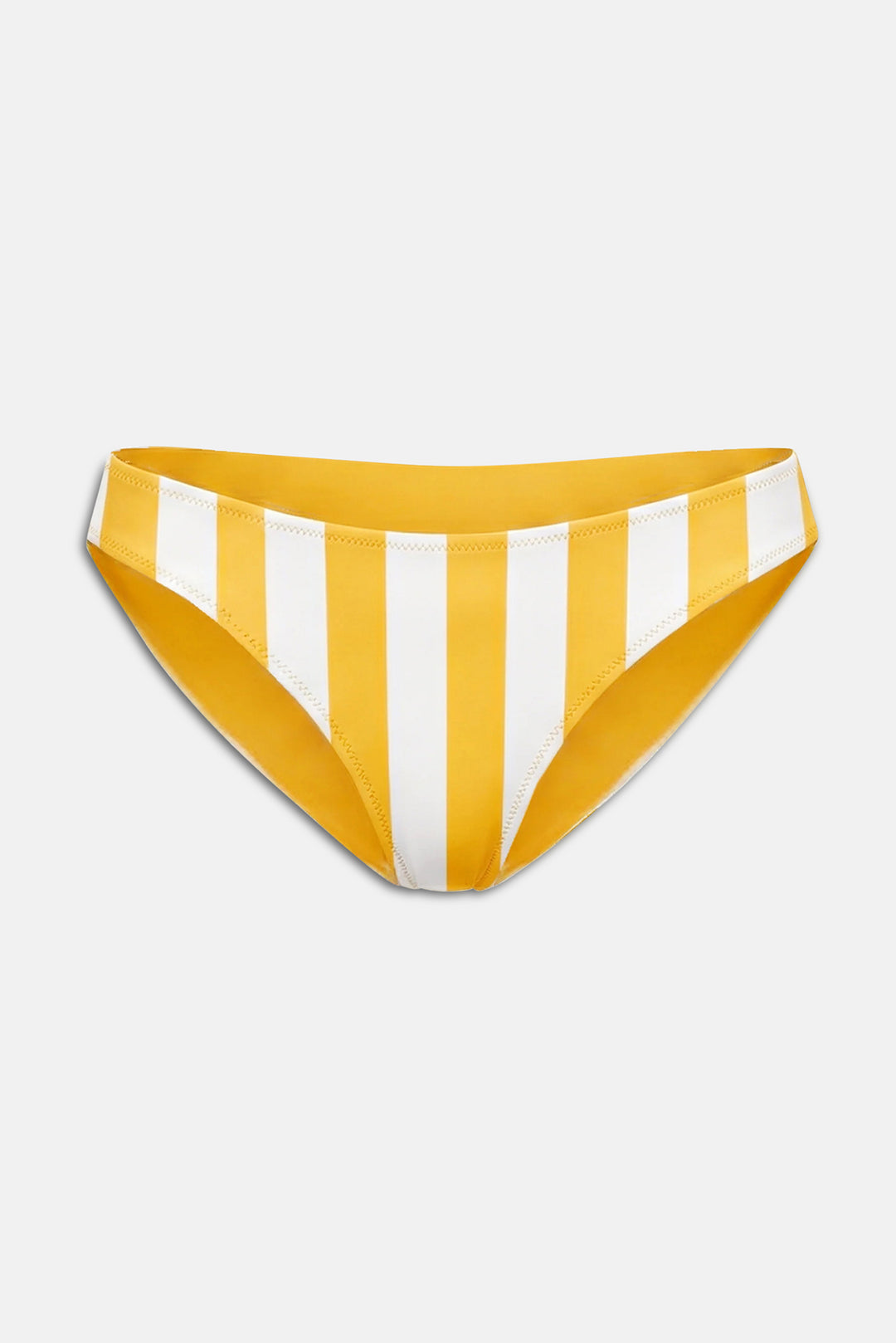 Elle Reversible Bikini Bottom Pineapple / Brule Stripe