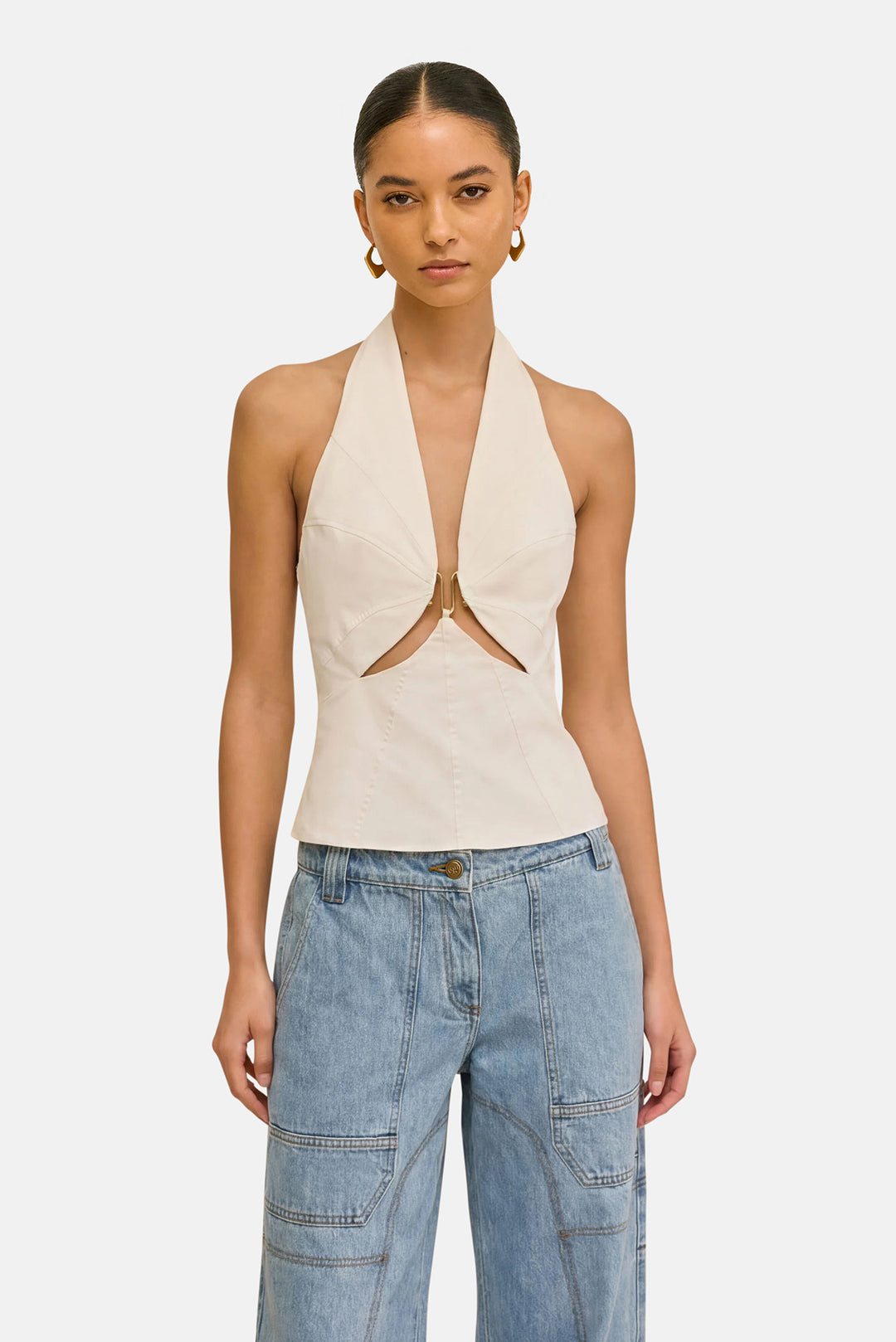 Elorae Top Off White