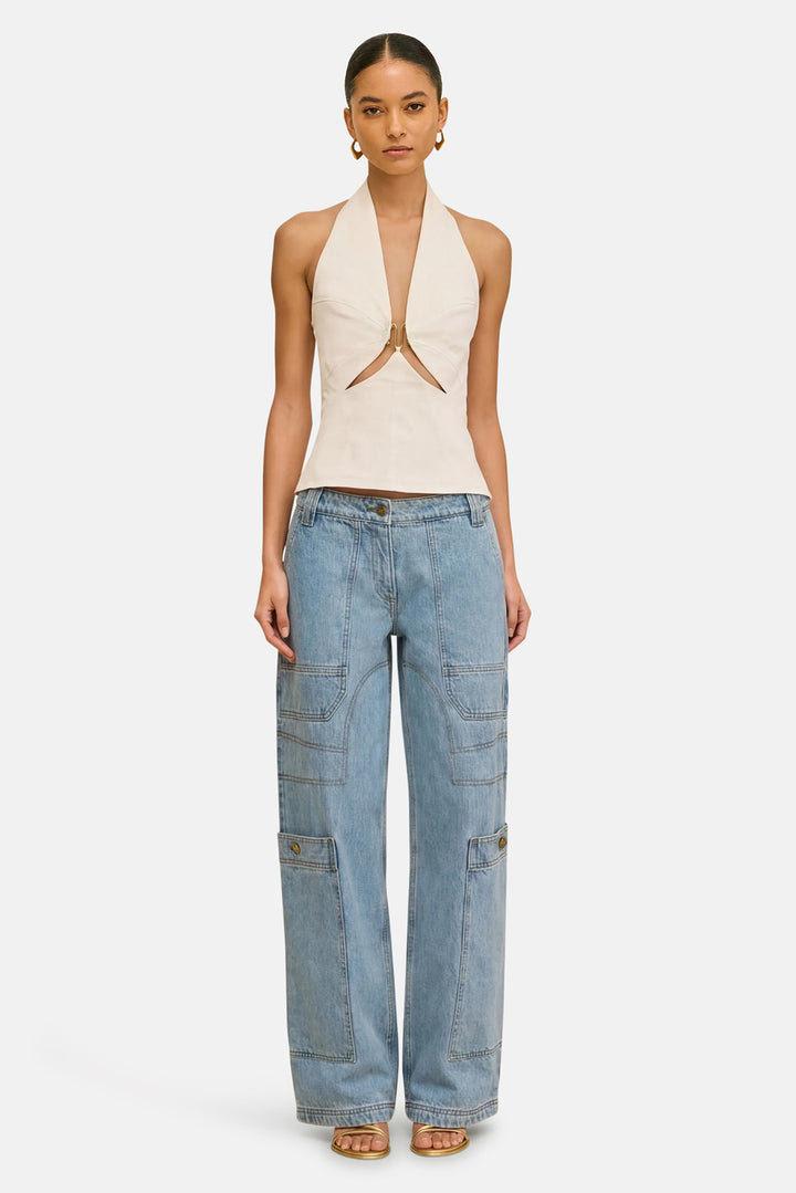 Elorae Top Off White