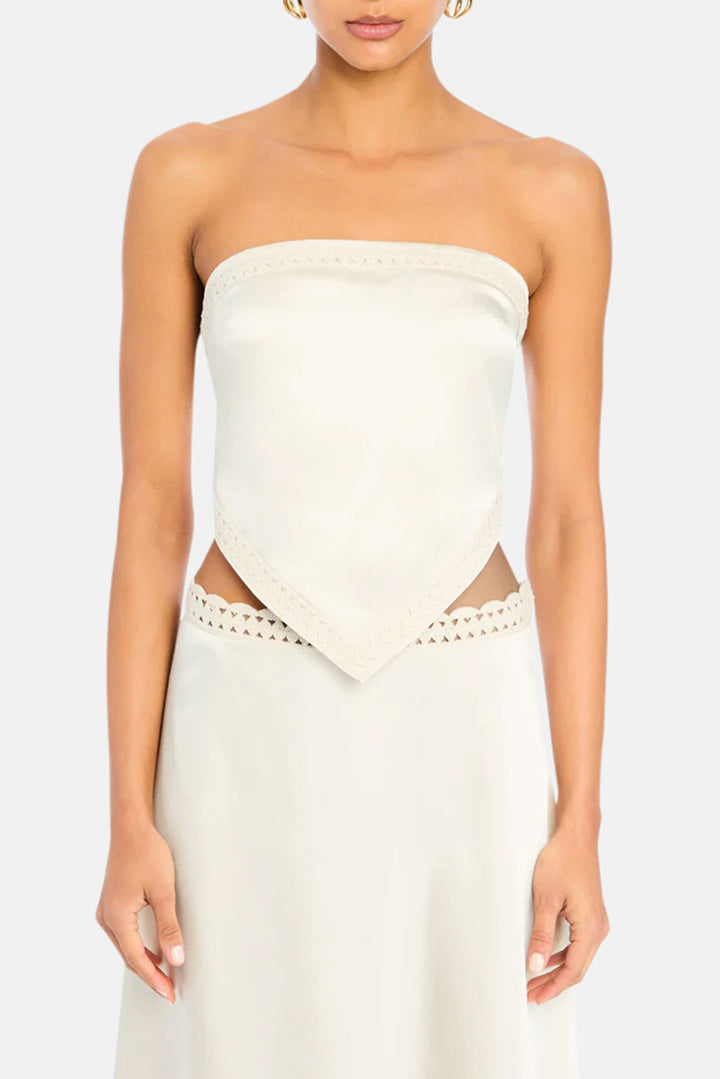 Elowen Top Eggshell