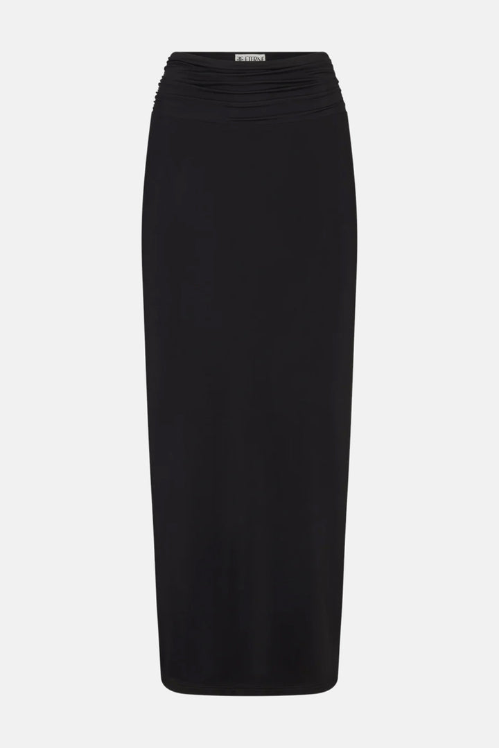 Elsa Midi Skirt Black