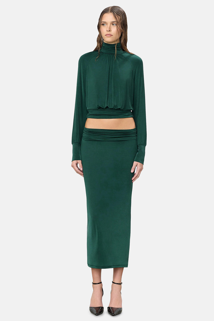Elsa Midi Skirt Forest