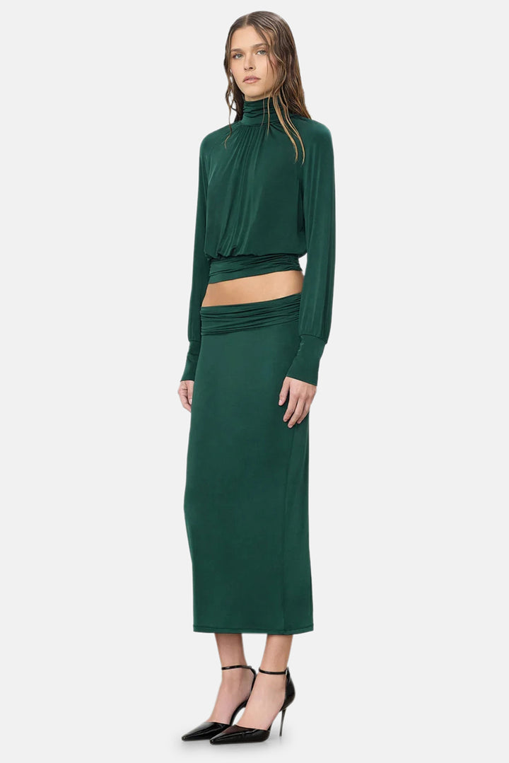 Elsa Midi Skirt Forest