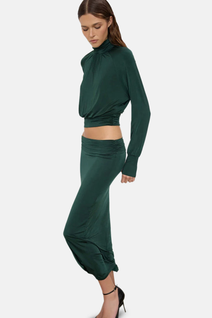 Elsa Midi Skirt Forest