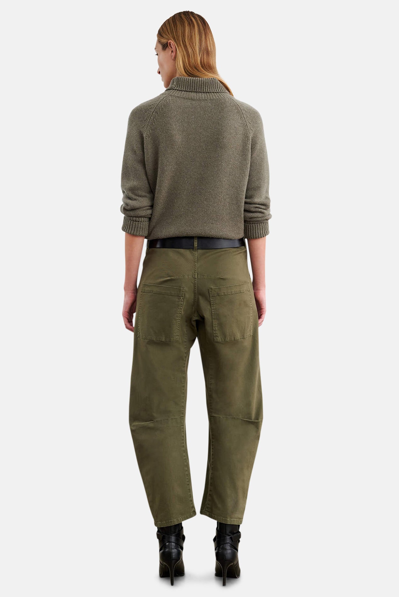Nili Lotan Emerson Pant Loden – blueandcream
