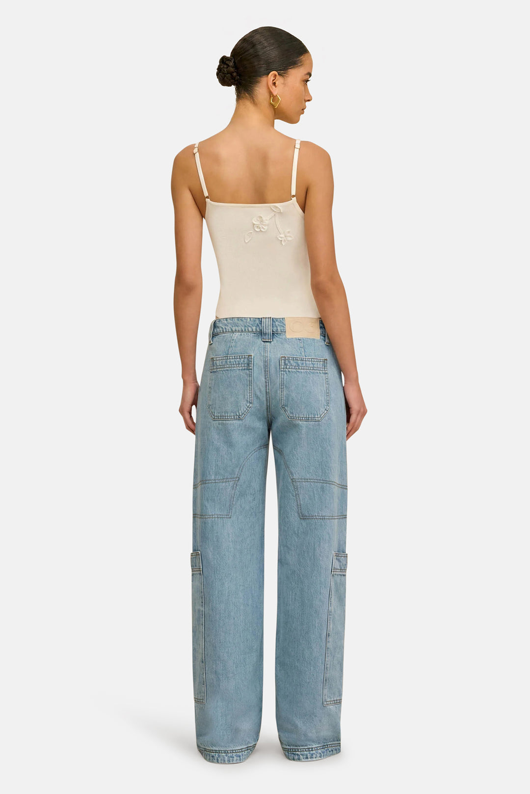 Emiliana Knit Top Off White