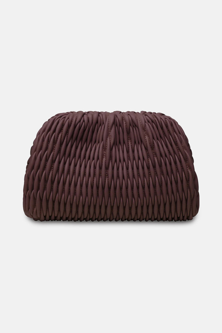 Enzo Clutch Bag Deep Plum