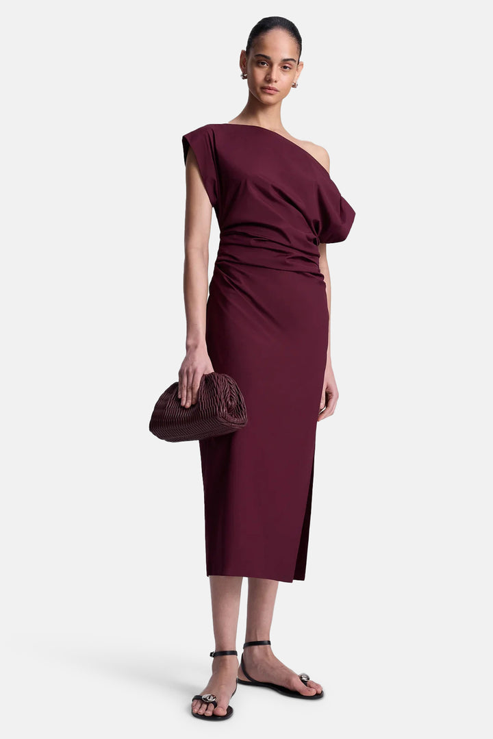 Enzo Clutch Bag Deep Plum