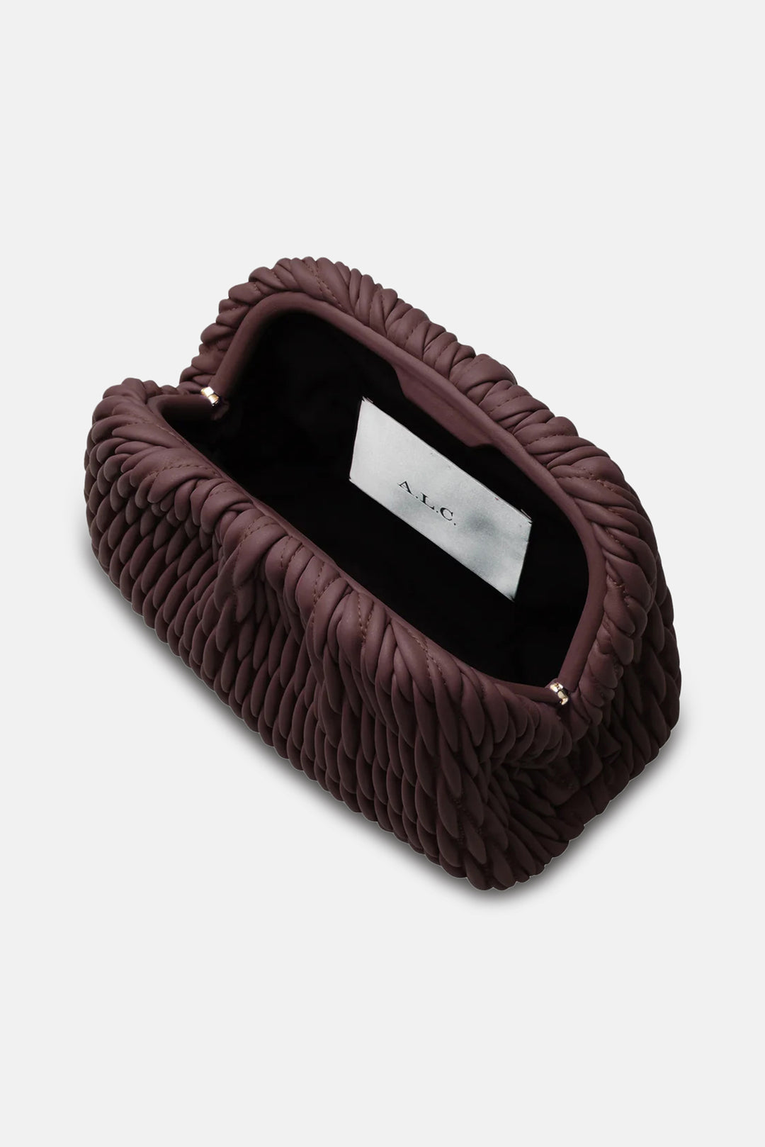 Enzo Clutch Bag Deep Plum