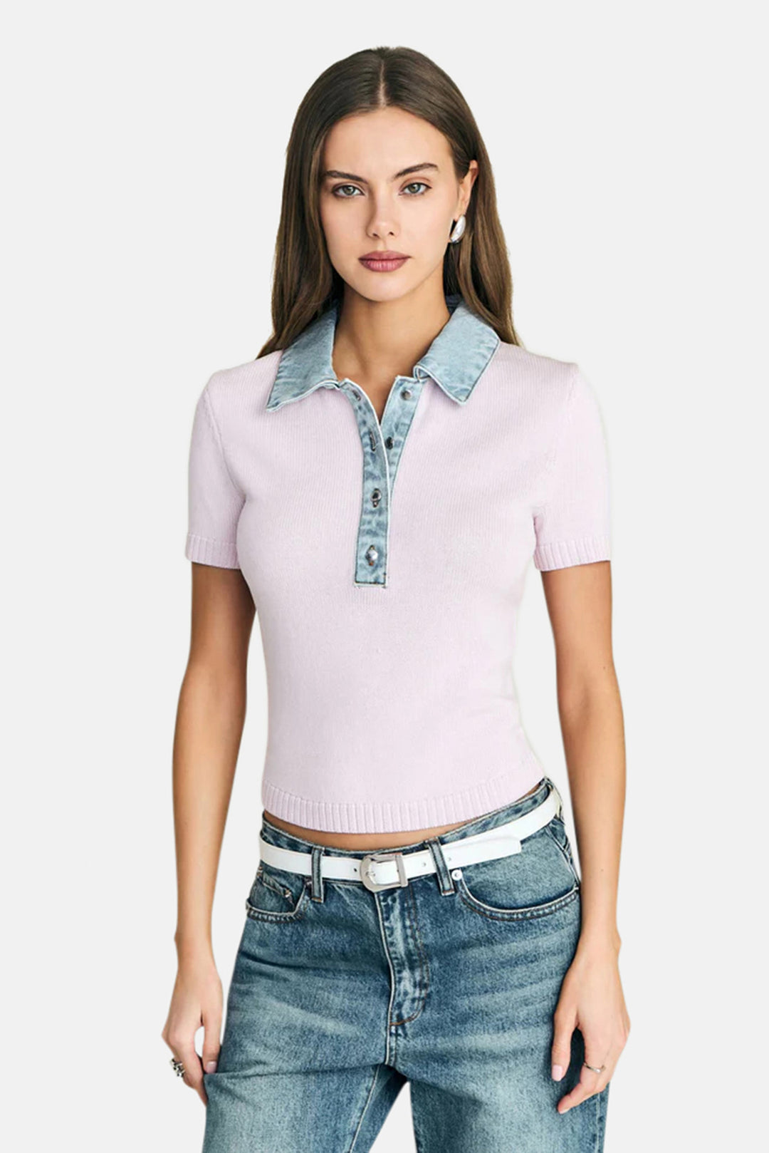 Erika Knit Top Petal Pink