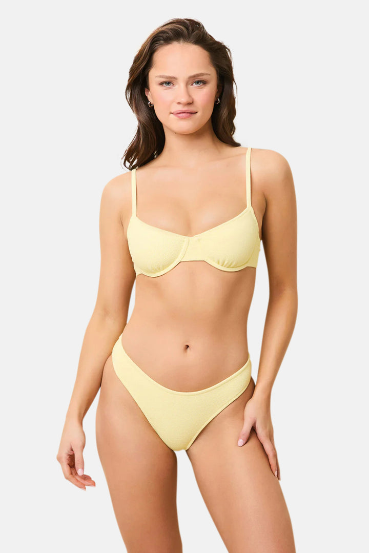 Eva Bikini Bottom Cloud Terry Custard
