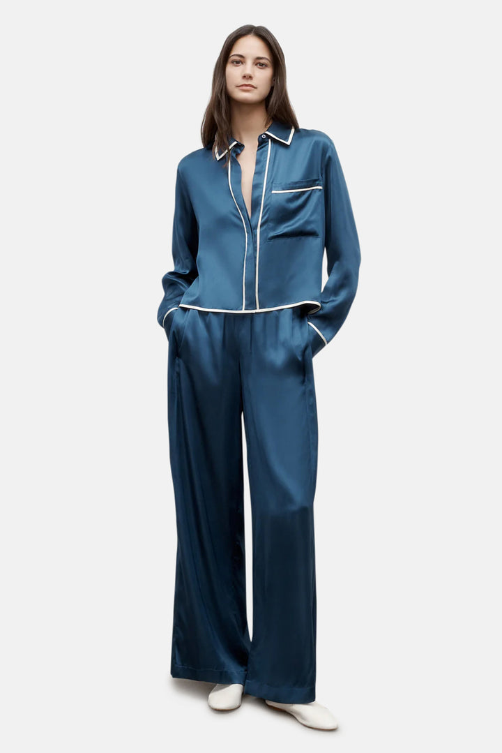 Eve PJ Pant Blue Wing Teal