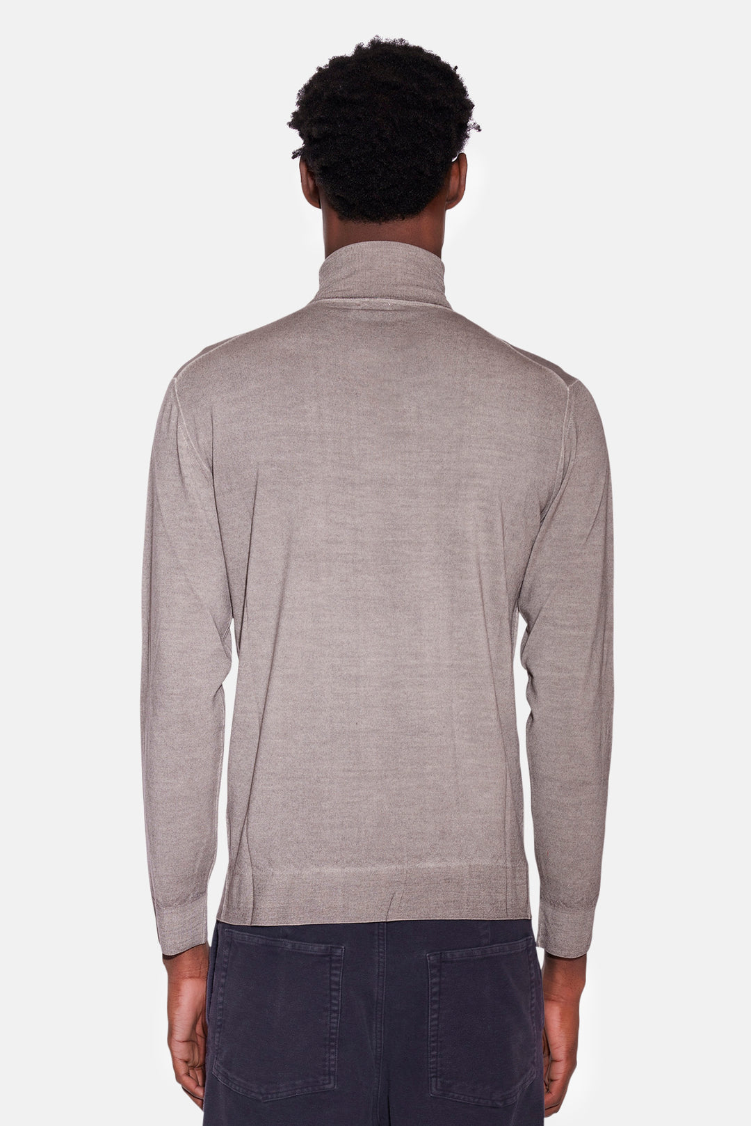 Extra Fine Merino Turtle Neck Camio