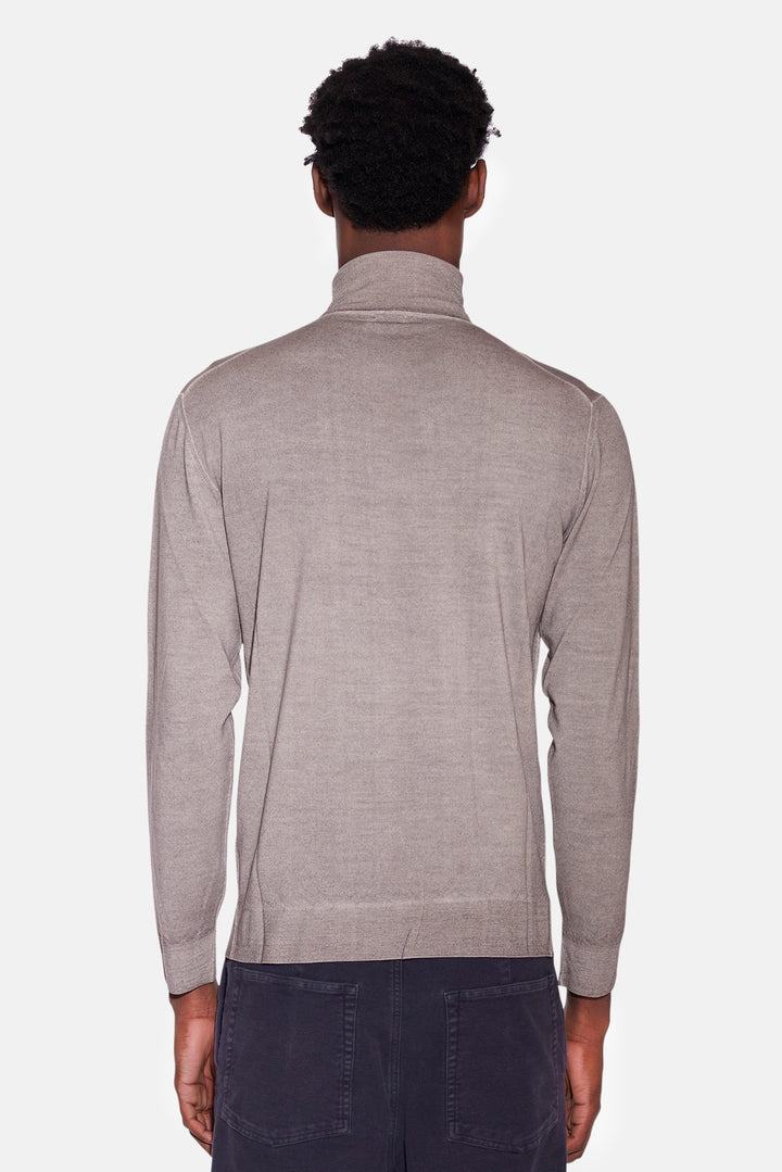 Extra Fine Merino Turtle Neck Camio