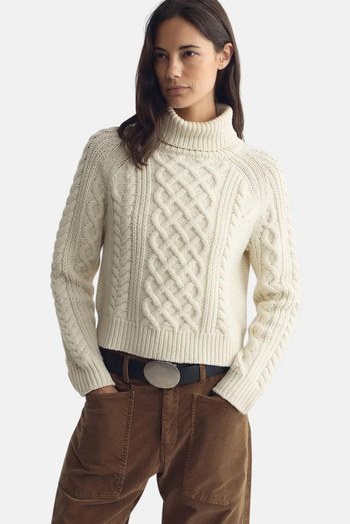 Ezren Wool Sweater Ivory