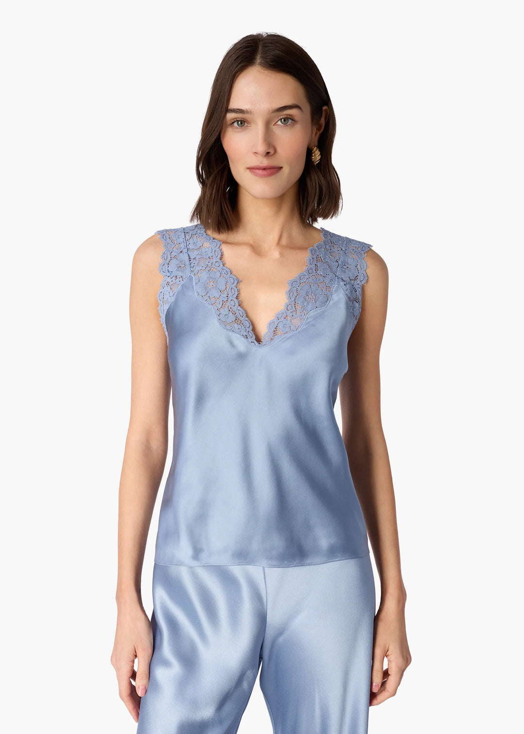 Ola Silk Camisole Mist