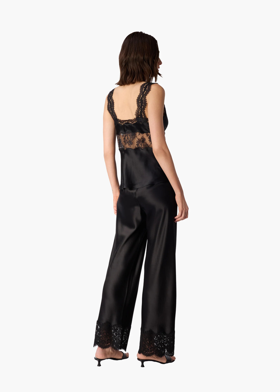 Ada Silk Camisole Black