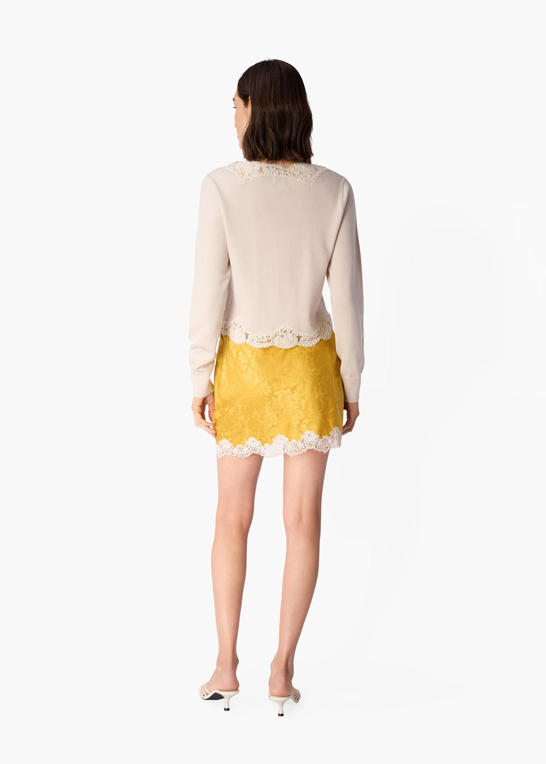 Mildred Jacquard Mini Skirt Medal