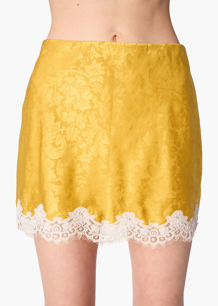 Mildred Jacquard Mini Skirt Medal