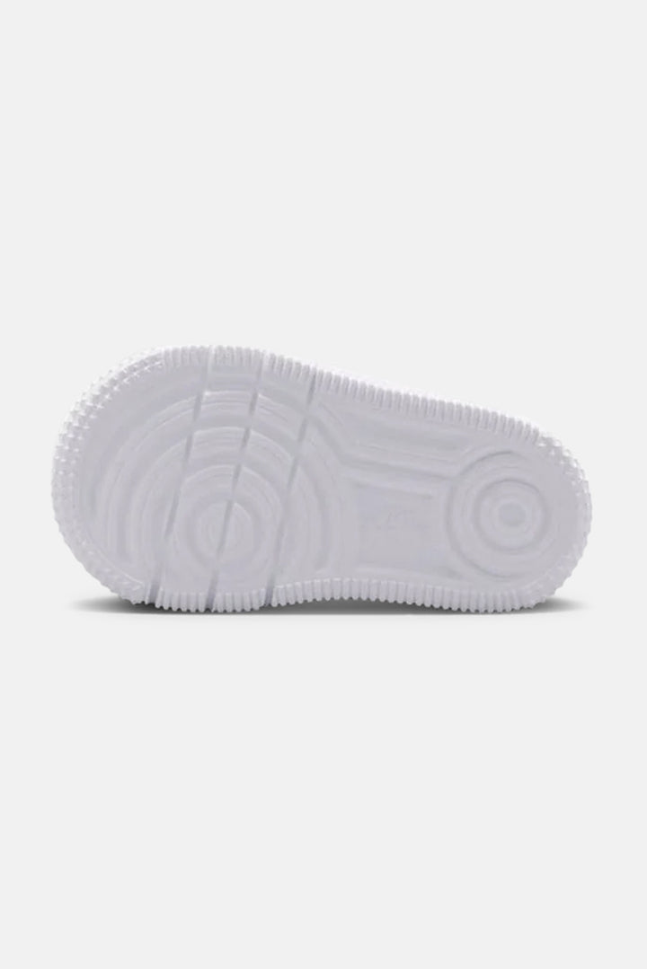 Kid's Force 1 Low EasyOn 'White/Cheetah Swish' (TD)