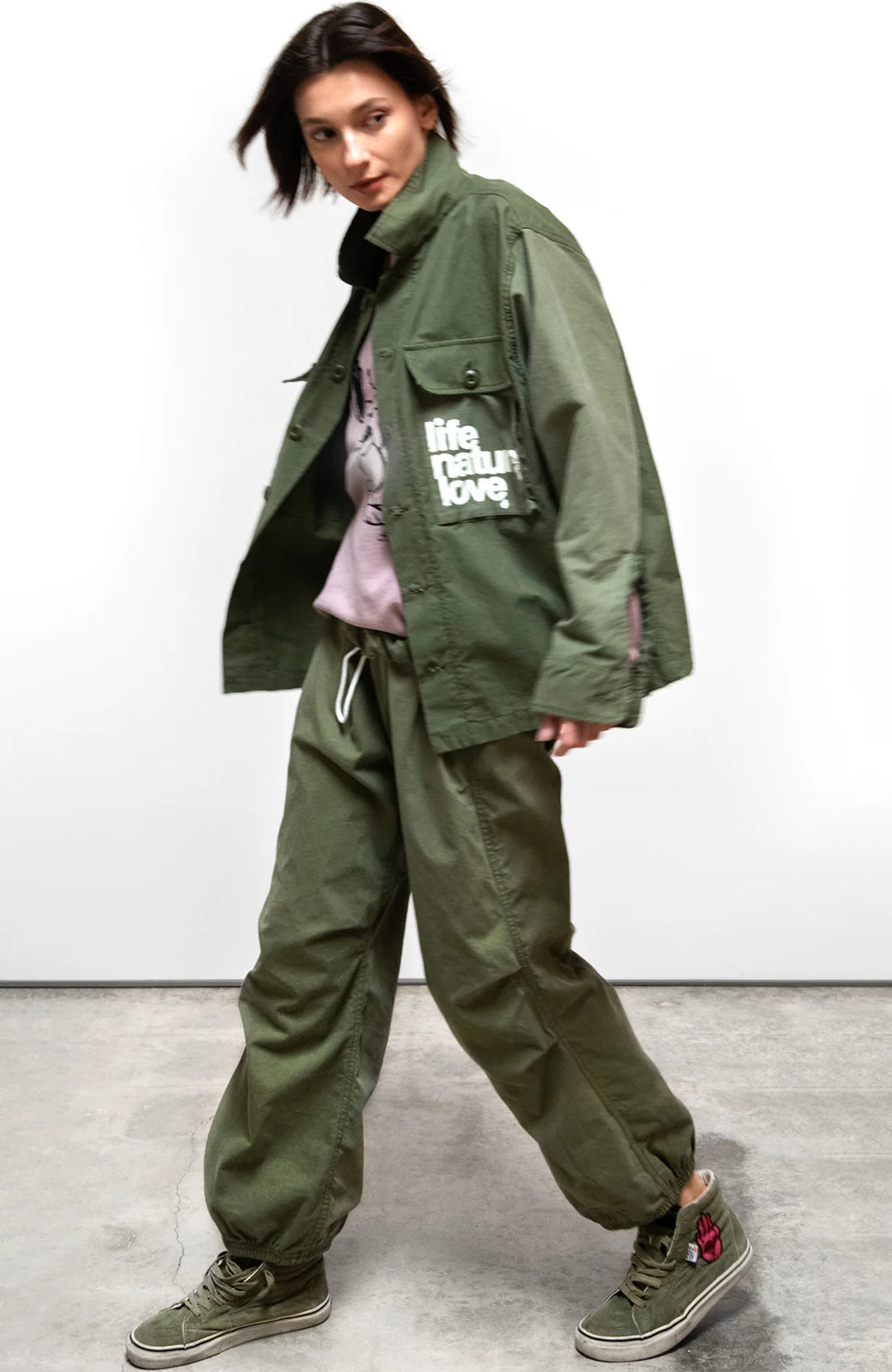 LNL RTU Workshop/Uniform Loose Drawcord Biggy Pant - RTU Surplus Green