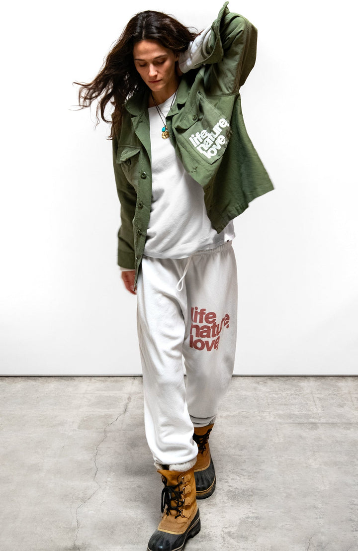 LNL SuperYumm Supervintage OG Sweatpant - Laundry Whites
