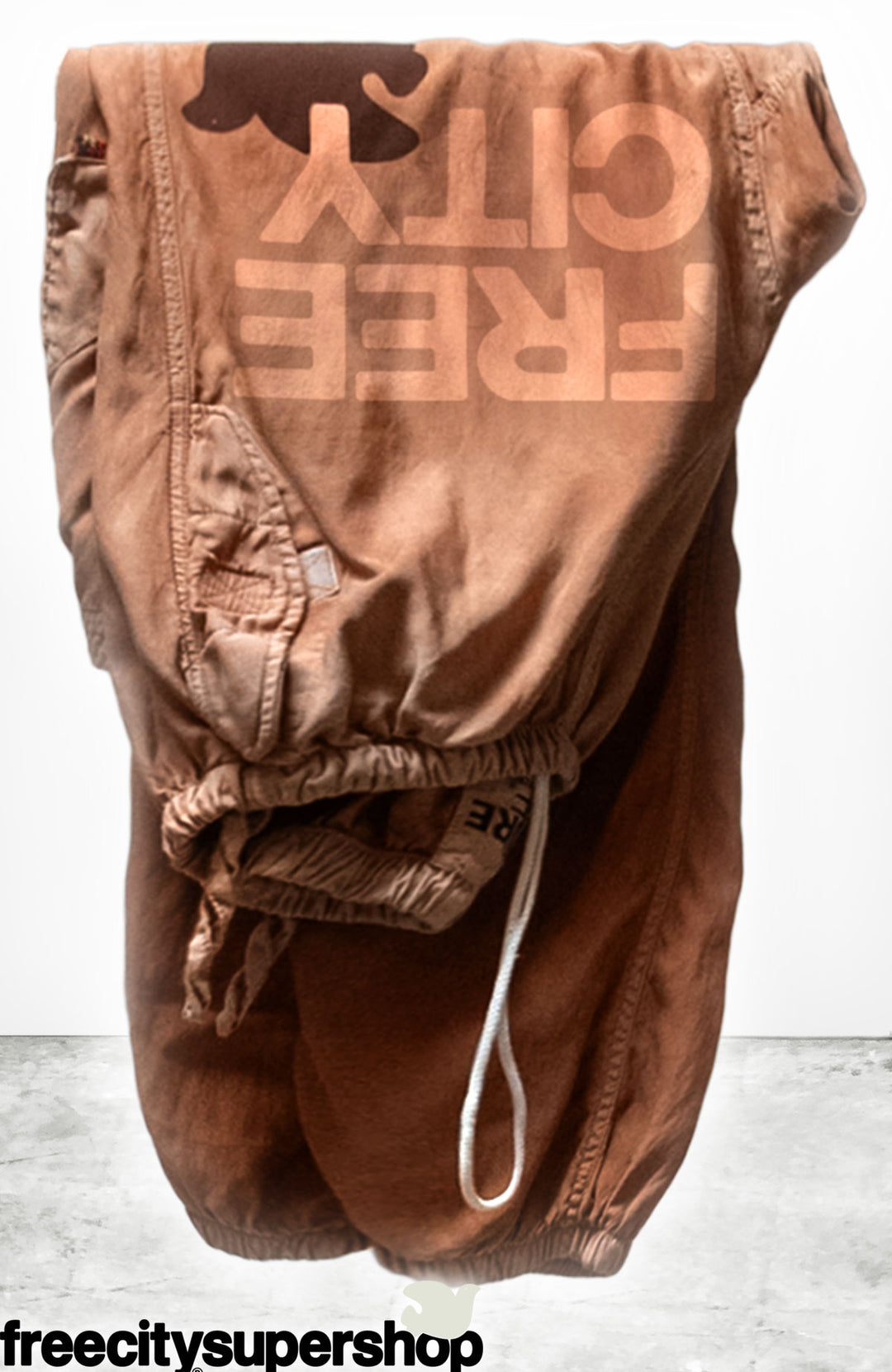 Flap/Snap FREECITY LARGE Matte/Satin Airjump Pant - Grapefruit