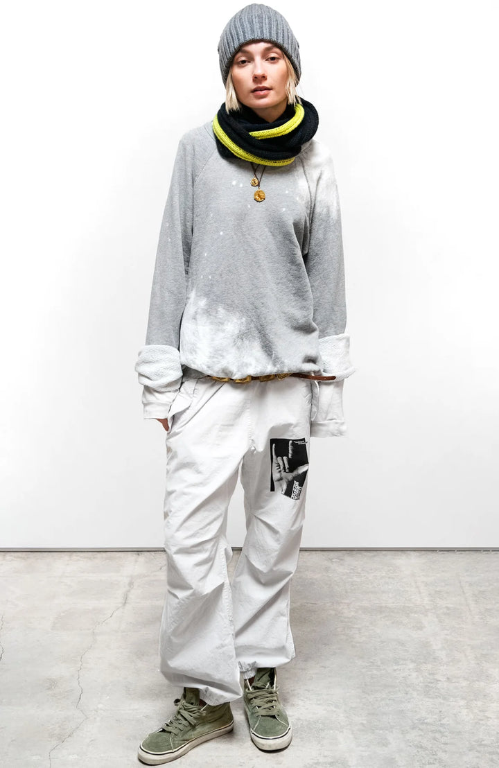 Lucky Rabbit Sweatshirt - Heather Bleachout