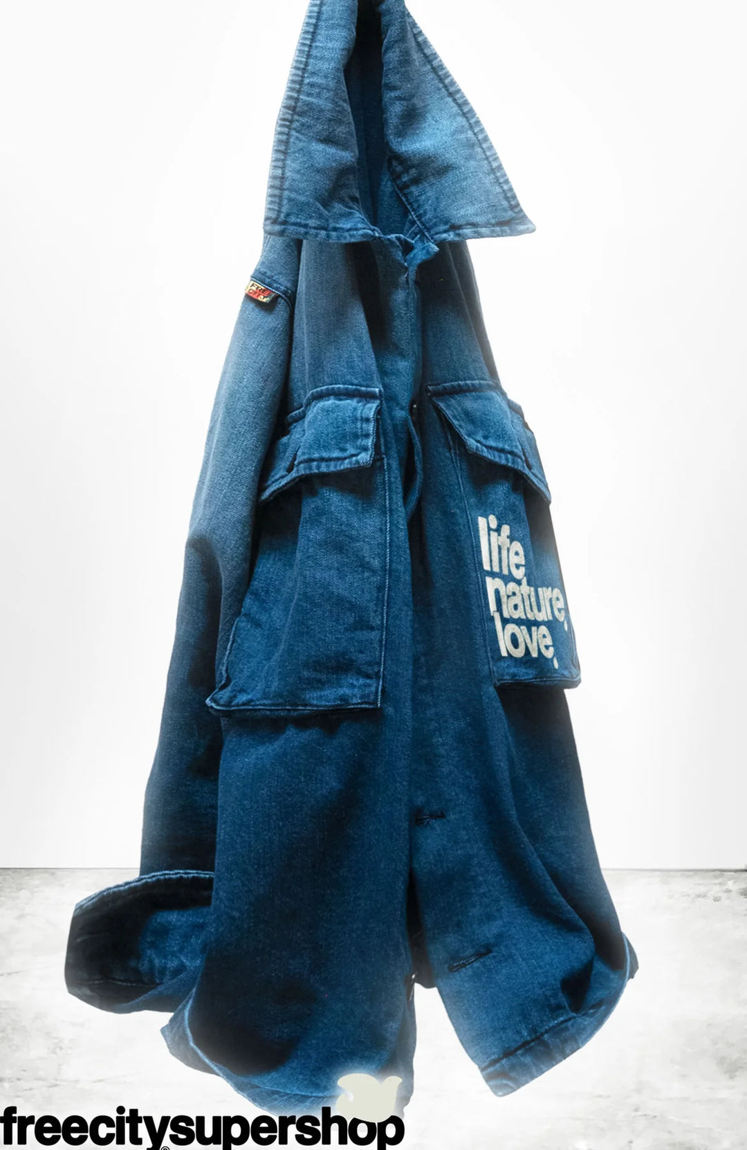 Indigo Workshop/Uniform Biggy Shirt - Indigo Blues