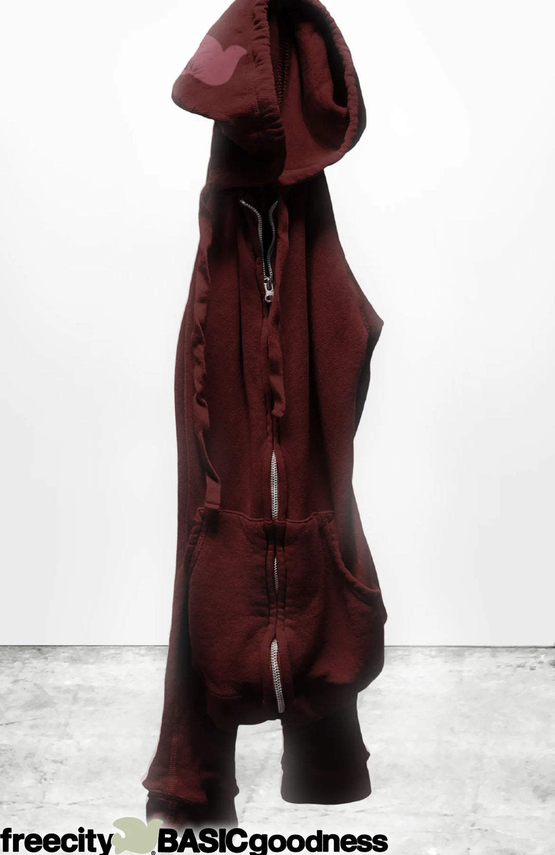 SUPERFLUFF LUX Zip Hoodie - Rusty Rabbit