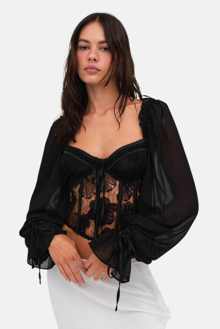 Sade Top Black