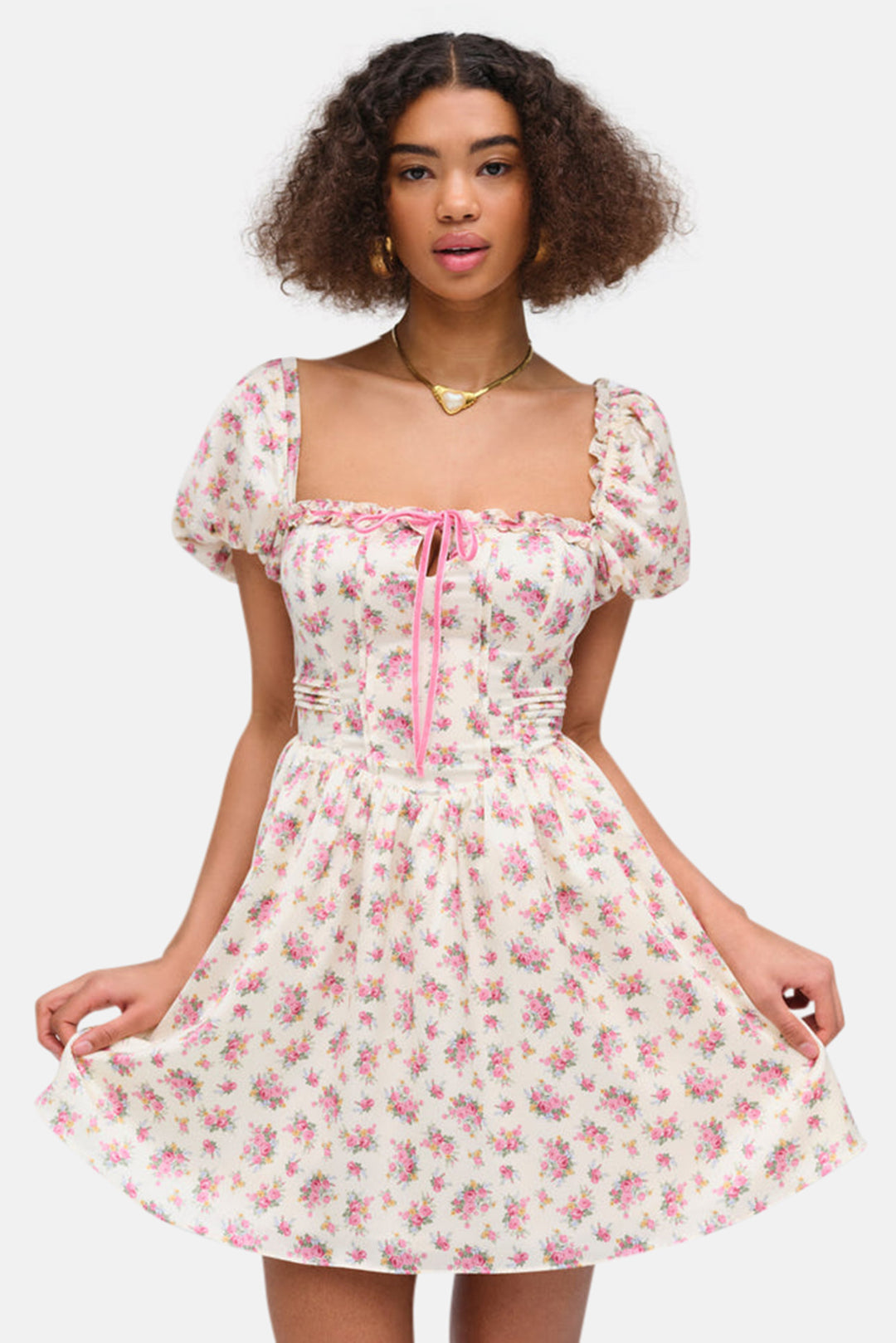 for love and lemons mini dress Victoria's Secret Etienne Mini Dress Pink (XS)